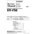 PIONEER XRVS8 Service Manual