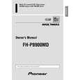 PIONEER FH-P8900MD/ES Owners Manual