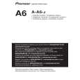 PIONEER A-A6-J Owners Manual