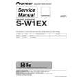 PIONEER S-W1EX/LFXTW1 Service Manual