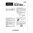PIONEER CLD-901 Owners Manual