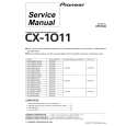 PIONEER CX1011 Service Manual