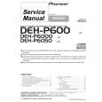 PIONEER DEH-P600/UC Service Manual