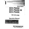 PIONEER KEHP5450 Owners Manual