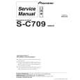 PIONEER S-C709/XMA/E Service Manual