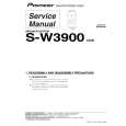PIONEER S-W3900 Service Manual