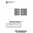PIONEER DEH-434R Owners Manual