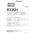 PIONEER X-LA21/DDXCN/AR Service Manual