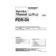 PIONEER PDR04 Service Manual