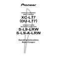 PIONEER XC-L77/KUXJ/CA Owners Manual