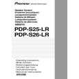 PIONEER PDPS26LR Owners Manual