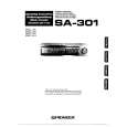 PIONEER SA-305 Owners Manual