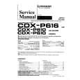 PIONEER CDXP610 Service Manual