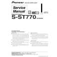 PIONEER S-ST770/XTW/EW5 Service Manual