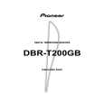PIONEER DBR-T200GB Owners Manual