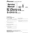 PIONEER S-DV515/XJC/E Service Manual