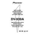 PIONEER DV-939A Owners Manual