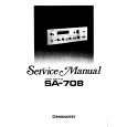 PIONEER SA708 Service Manual