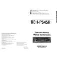 PIONEER DEHP545R Owners Manual