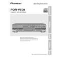 PIONEER PDR-V500/KU/CA Owners Manual