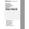 PIONEER PDK-FS01E/E6 Owners Manual