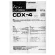 PIONEER CDX-4 Service Manual