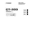 PIONEER CT-333 Owners Manual