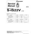 PIONEER S-IS22V/XJI/E Service Manual