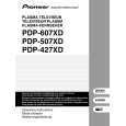 PIONEER PDP-607XD/WYVI5 Owners Manual