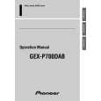 PIONEER GEX-P700DAB/EW Owners Manual