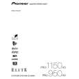 PIONEER PRO-1150HD/KUCXC Owners Manual