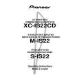 PIONEER XC-IS22CD/ZUCXJ Owners Manual