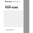 PIONEER PDP-4300/KUC/CA Owners Manual