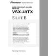 PIONEER VSX-49TX/KU/CA Owners Manual