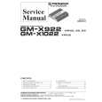 PIONEER GM-X922X1R Service Manual