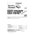 PIONEER CDXP630S X1N/EW Service Manual