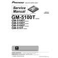 PIONEER GM-5100T/XU/CN Service Manual