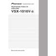 PIONEER VSX-1016V-S Owners Manual
