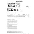 PIONEER S-A380/XJI/E Service Manual