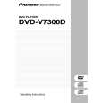 PIONEER DVD-V7300D/YP/RD Owners Manual