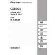 PIONEER XV-CX505/NAXJ5 Owners Manual