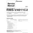 PIONEER RMSV4011 Service Manual