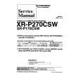 PIONEER XRP170CSW Service Manual