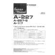 PIONEER A-117 Service Manual