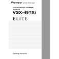 PIONEER VSX-49TXi Owners Manual