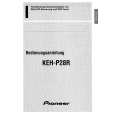 PIONEER KEH-P28R Owners Manual