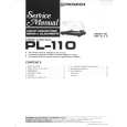 PIONEER PL-110 Service Manual