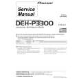 PIONEER DEH-P3300-4 Service Manual