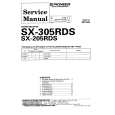PIONEER SX305RDS Service Manual