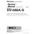 PIONEER DV-588A-S/KUXTL/CA Service Manual